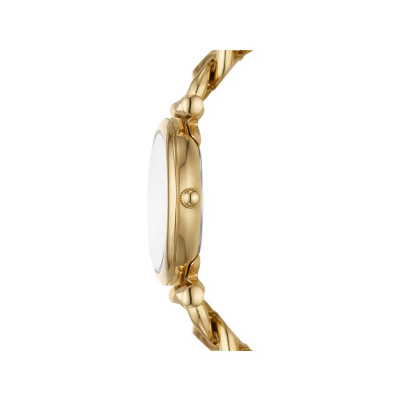 Montre FOSSIL Carlie femme bracelet acier inoxydable doré - vue 2