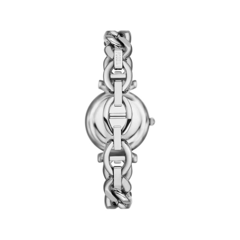 Montre FOSSIL Carlie femme bracelet acier inoxydable argent - vue 3