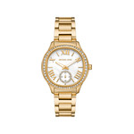 Montre MICHAEL KORS sage femme bracelet acier inoxydable doré - vue 1