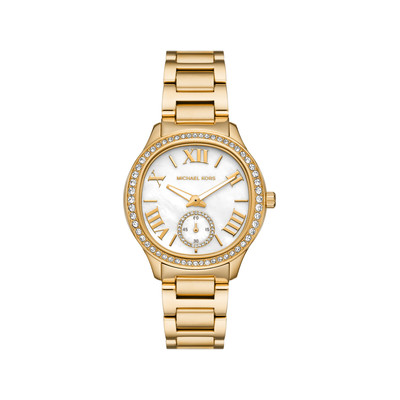 Montre MICHAEL KORS sage femme bracelet acier inoxydable doré - vue 1