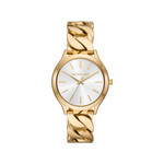 Montre MICHAEL KORS runway femme bracelet acier inoxydable doré - vue 1