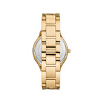Montre MICHAEL KORS runway femme bracelet acier inoxydable doré - vue 3