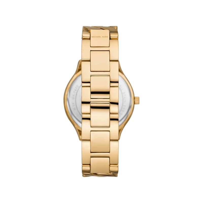 Montre MICHAEL KORS runway femme bracelet acier inoxydable doré - vue 3