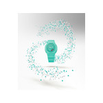 Montre CASIO G-SHOCK femme bracelet resine bleu turquoise - vue D5