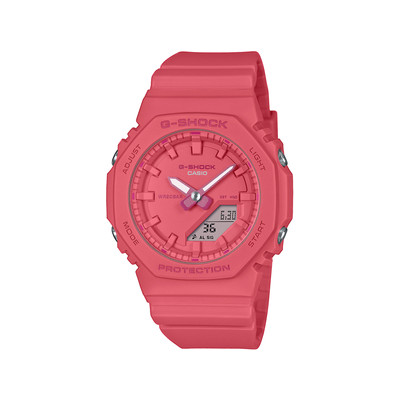 Montre CASIO G-SHOCK femme bracelet resine rose fonce