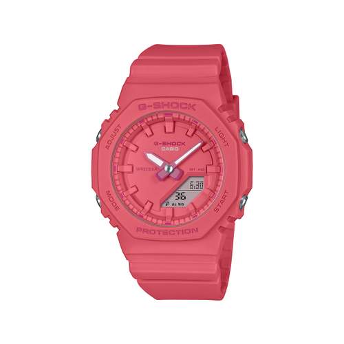 Montre CASIO G-SHOCK femme bracelet resine rose fonce