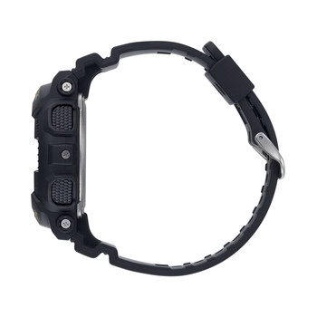 CASIO G-SHOCK ladies' watch with black resin bracelet