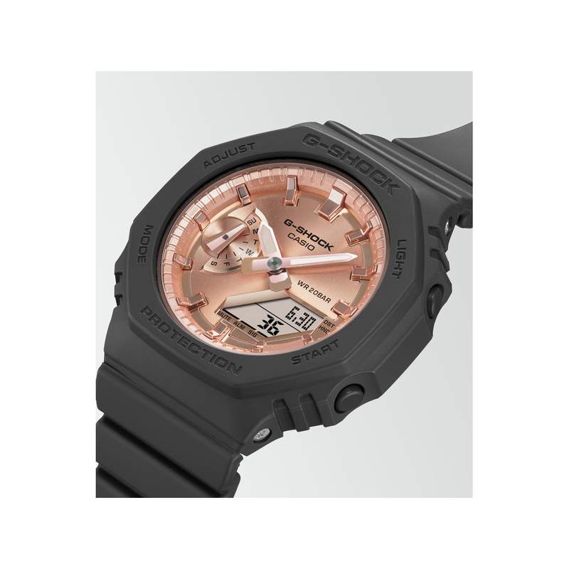 Montre CASIO G-SHOCK femme bracelet résine noir - vue 2