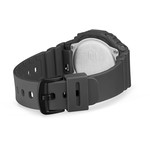 CASIO G-SHOCK ladies' watch with black resin bracelet - view D4