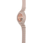 CASIO G-SHOCK dameshorloge met lichtroze kunststof band - aanzicht D3