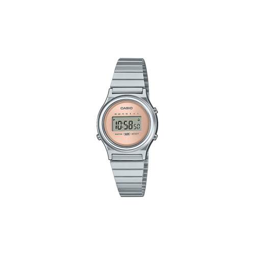 CASIO VINTAGE dameshorloge met roestvrijstalen armband