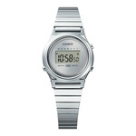 Montre CASIO VINTAGE femme bracelet acier inoxydable - vue D3