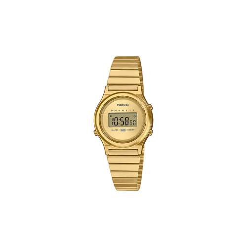 CASIO VINTAGE ladies' watch with yellow stainless steel bracelet