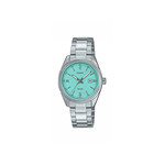 Montre CASIO femme bracelet acier inoxydable argent - vue 1