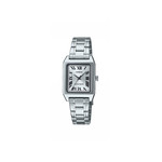 Montre CASIO femme bracelet acier inoxydable argent - vue 1