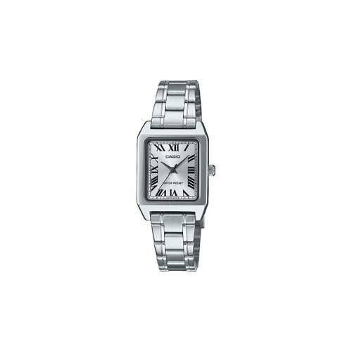 Montre CASIO femme bracelet acier inoxydable argent