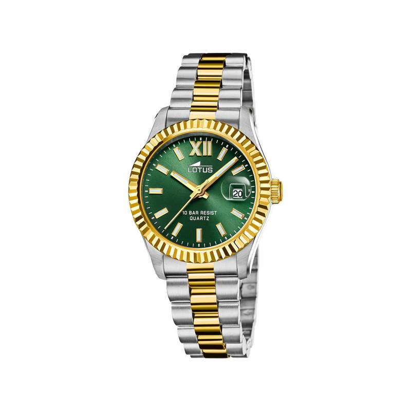 Montre LOTUS Freedom femme bracelet acier bicolore - vue 1
