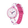 Montre FLIK FLAK MARINETTE enfant plastique biosourcé bracelet pet recyclé blanc - vue V1