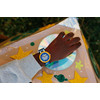 Montre FLIK FLAK Future dreams Astrodreams enfant plastique biosourcé bracelet PET recyclé bleu - vue Vporté 1