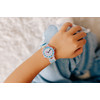 Montre FLIK FLAK STAR PARTY enfant plastique biosourcé bracelet pet recyclé bleu - vue Vporté 1