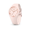 Montre ICE WATCH ice glam colour femme bracelet silicone rose - vue V1