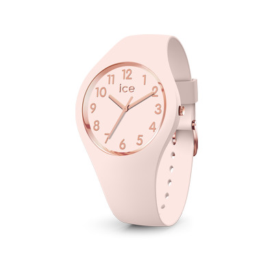 Montre ICE WATCH ice glam colour femme bracelet silicone rose - vue 1