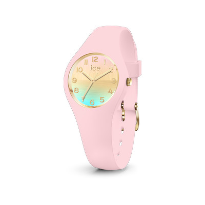 Montre ICE WATCH Ice horizon femme bracelet silicone rose - vue 1