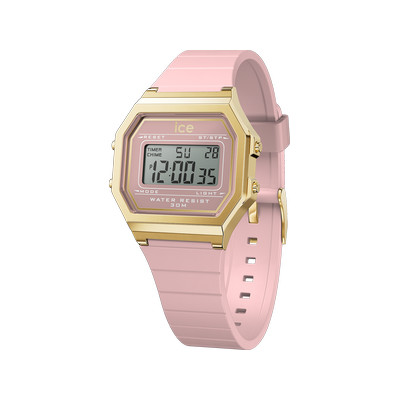 Montre ICE WATCH Ice digit retro femme bracelet silicone rose