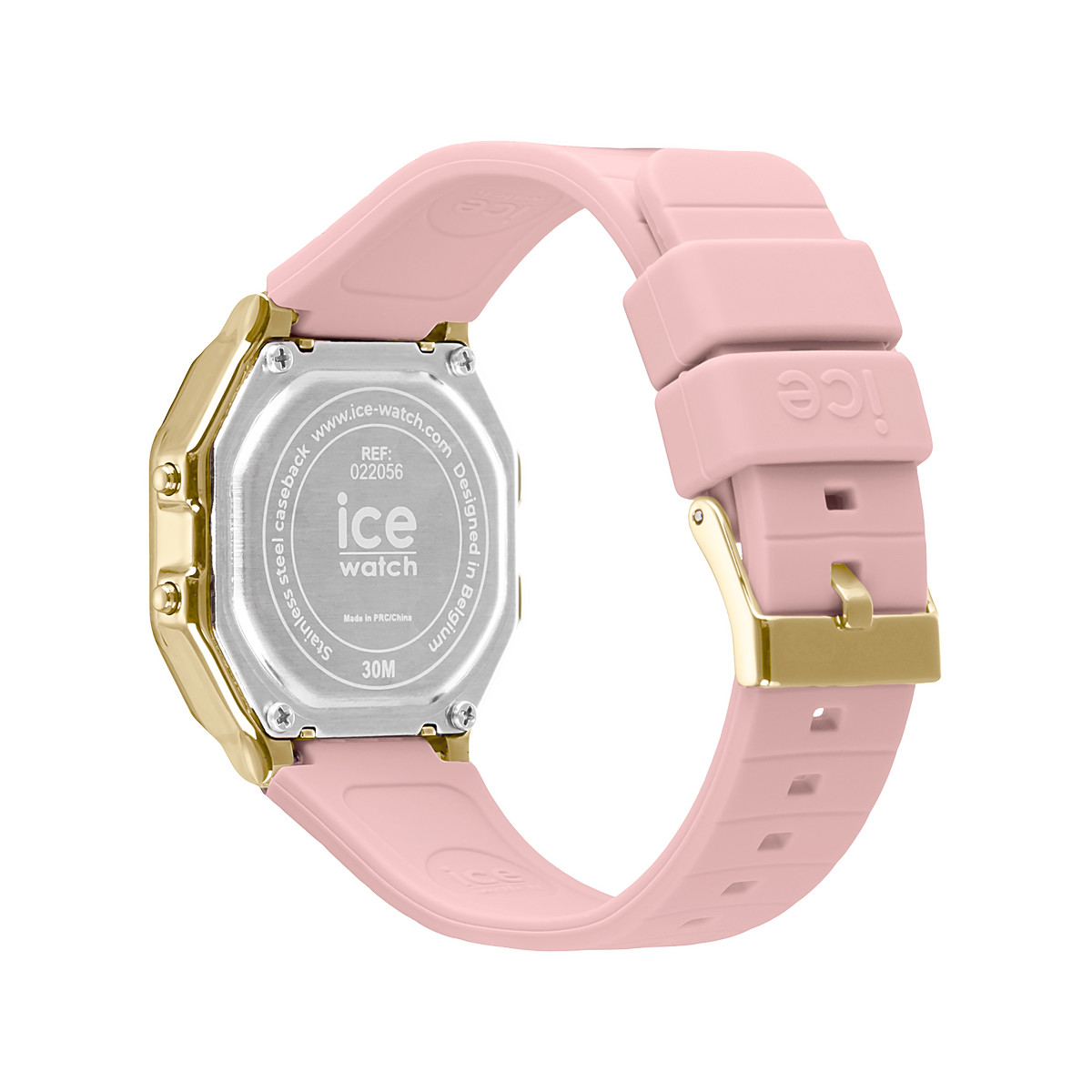 Montre ICE WATCH Ice digit retro femme bracelet silicone rose - vue 3