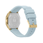Montre ICE WATCH Ice digit retro femme bracelet silicone bleu - vue 3