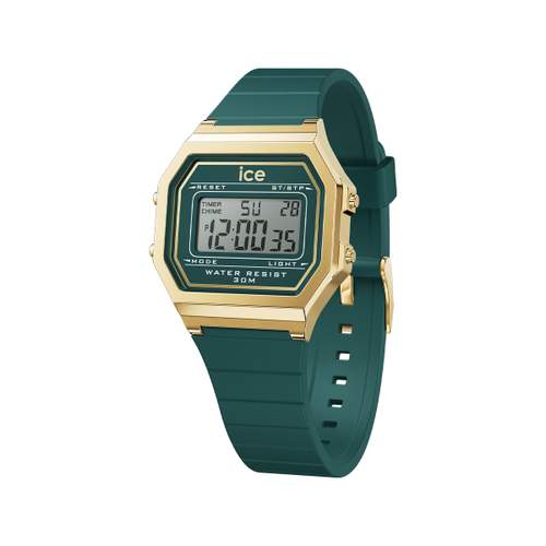 ICE WATCH Ice digit retro women's watch with blue silicone strap
