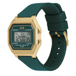 Montre ICE WATCH Ice digit retro femme bracelet silicone bleu - vue D1