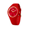 Montre ICE WATCH Ice cosmos femme bracelet silicone rouge - vue V1