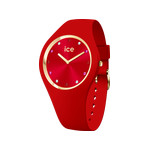 Montre ICE WATCH Ice cosmos femme bracelet silicone rouge - vue 1