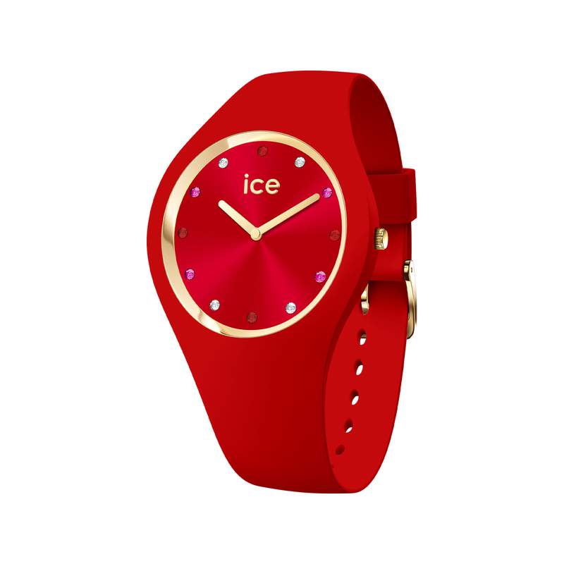 Montre ICE WATCH Ice cosmos femme bracelet silicone rouge - vue 1