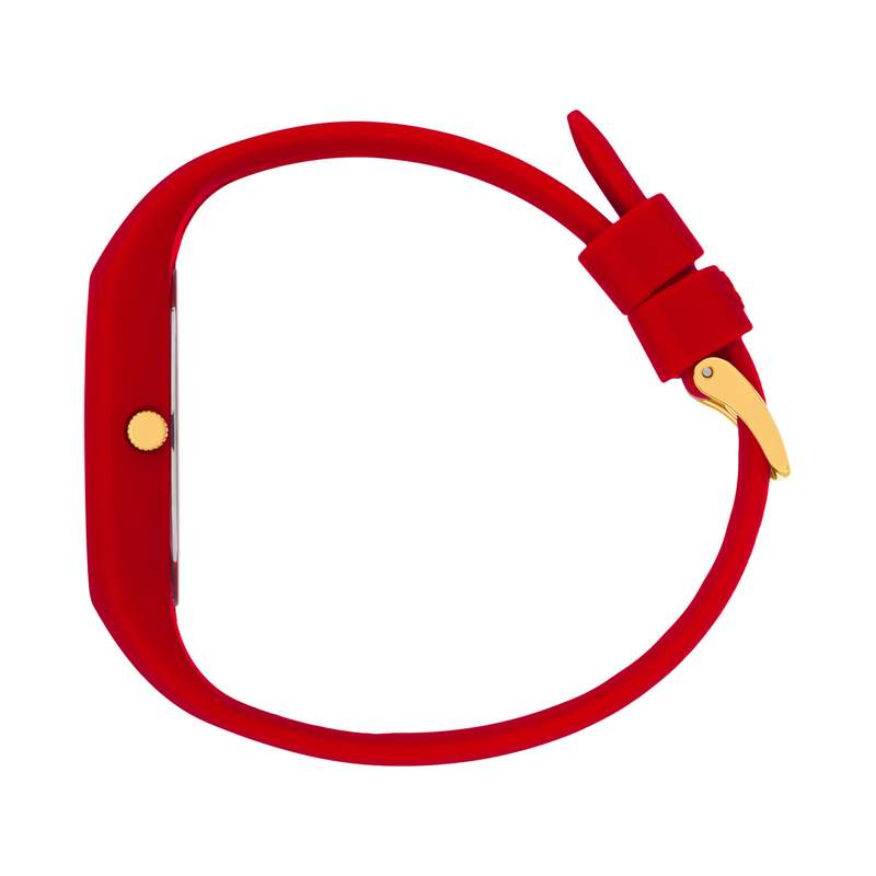 Montre ICE WATCH Ice cosmos femme bracelet silicone rouge - vue 2