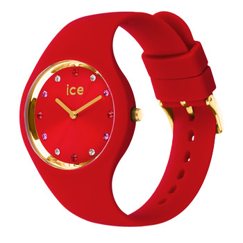 ICE WATCH Ice cosmos women's watch red silicone bracelet