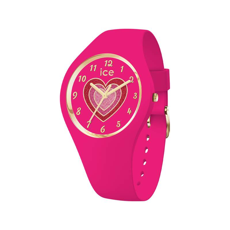 Montre ICE WATCH Ice fantasia femme bracelet silicone rose - vue 1