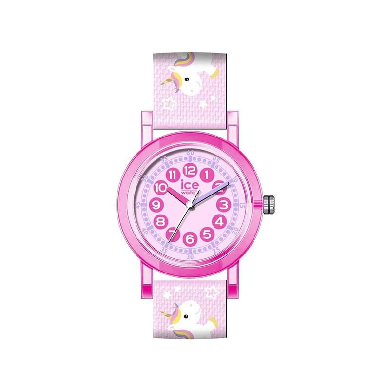 Montre ICE WATCH Ice learning enfant bracelet nylon rose - vue 1