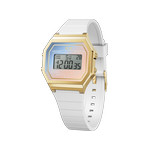 Montre ICE WATCH Ice digit retro femme bracelet silicone blanc - vue 1