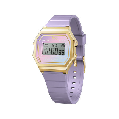 Montre ICE WATCH Ice digit retro femme bracelet silicone violet