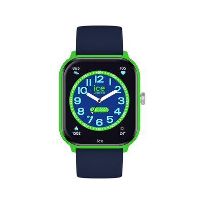 Montre ICE WATCH Ice smart enfant bracelet silicone bleu - vue 1