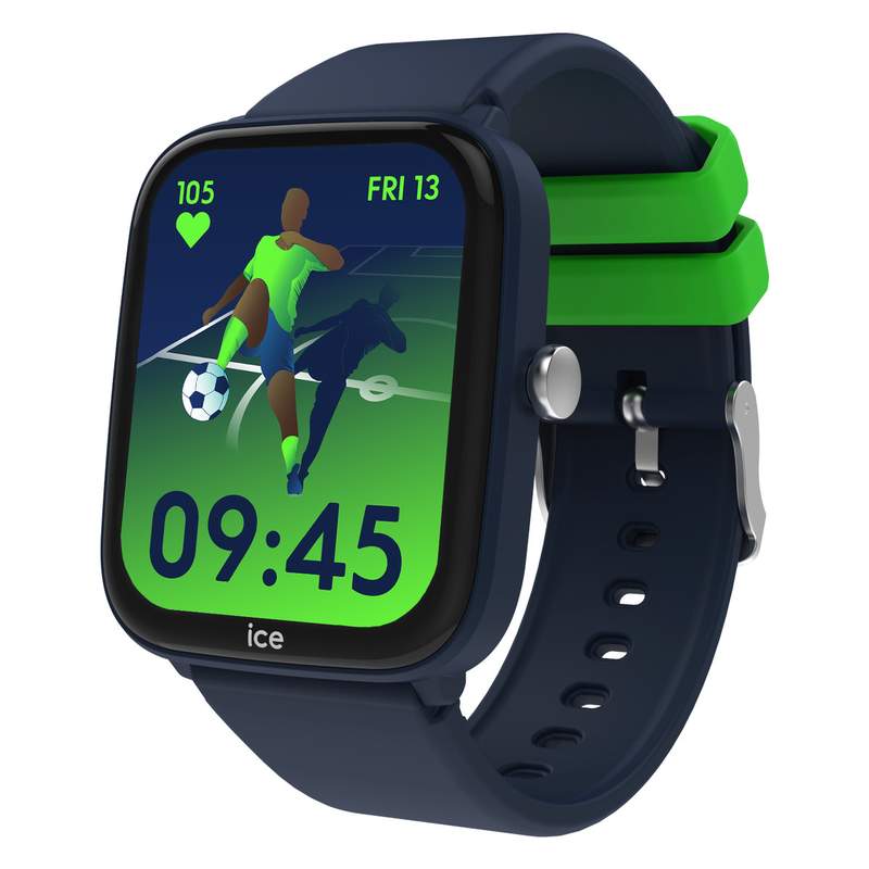 Montre ICE WATCH Ice smart enfant bracelet silicone bleu - vue D1