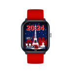 Montre ICE WATCH Ice smart enfant bracelet silicone rouge - vue 1