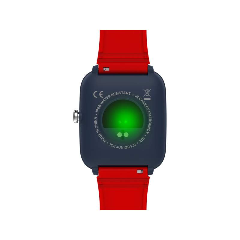 Montre ICE WATCH Ice smart enfant bracelet silicone rouge - vue 3