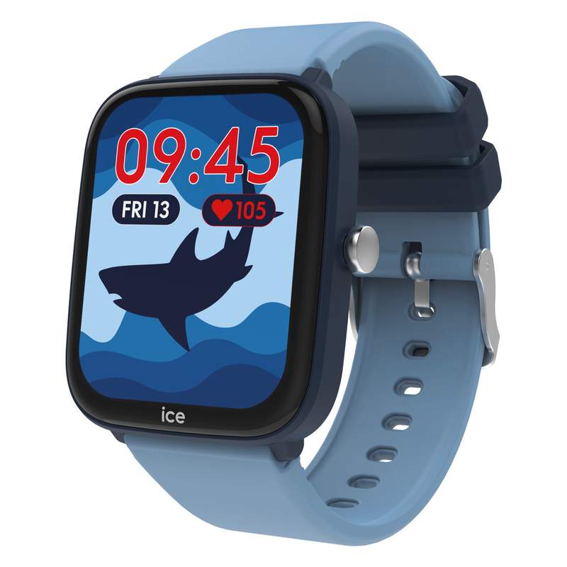 Montre ICE WATCH Ice smart enfant bracelet silicone bleu - vue D1