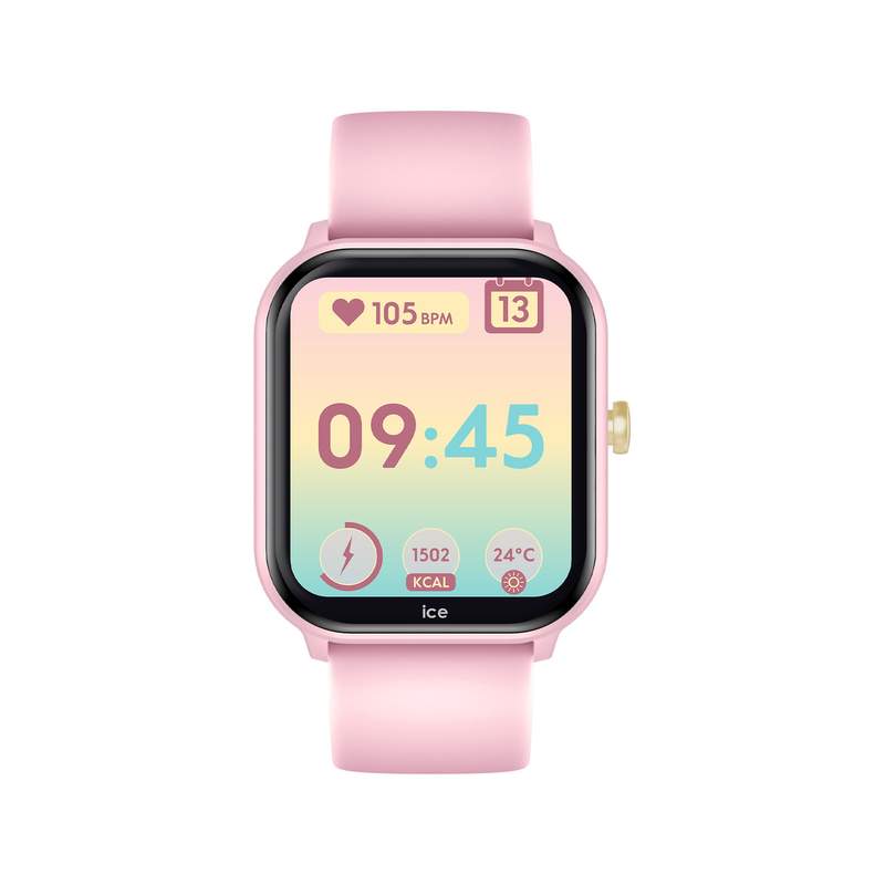 Montre ICE WATCH Ice smart enfant bracelet silicone rose - vue 1