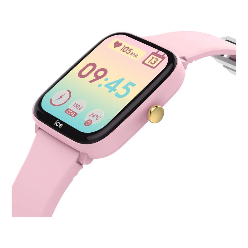 Montre ICE WATCH Ice smart enfant bracelet silicone rose - vue 2