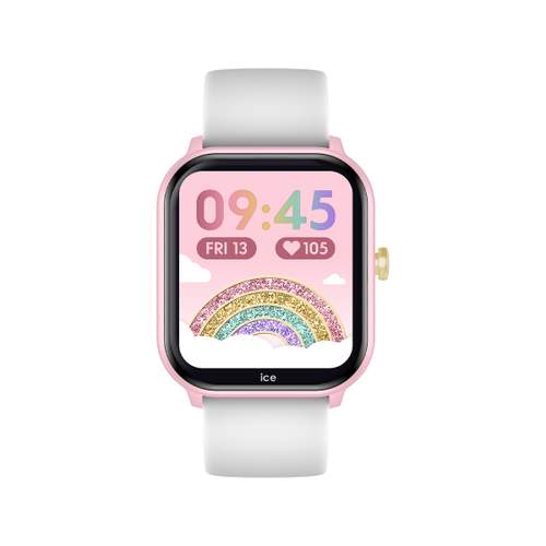 Montre ICE WATCH Ice smart enfant bracelet silicone blanc