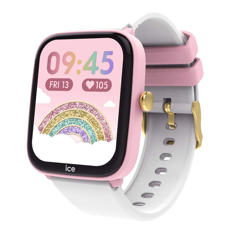 Montre ICE WATCH Ice smart enfant bracelet silicone blanc - vue D1
